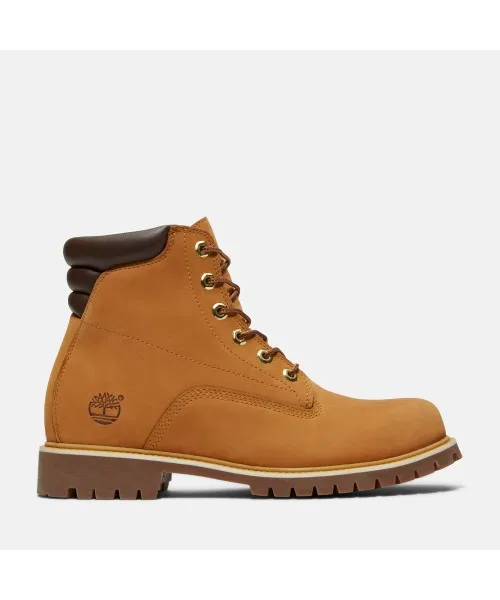 Ботинки водонепроницаемые Timberland 6 дюймов, нубук, цвет пшеничный