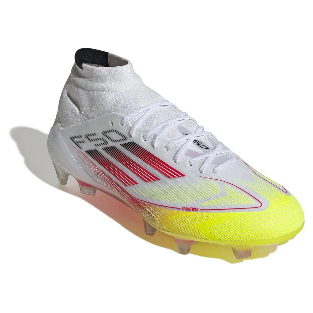 Футбольные бутсы adidas F50 Elite Mid FG woman, белый — фото 4