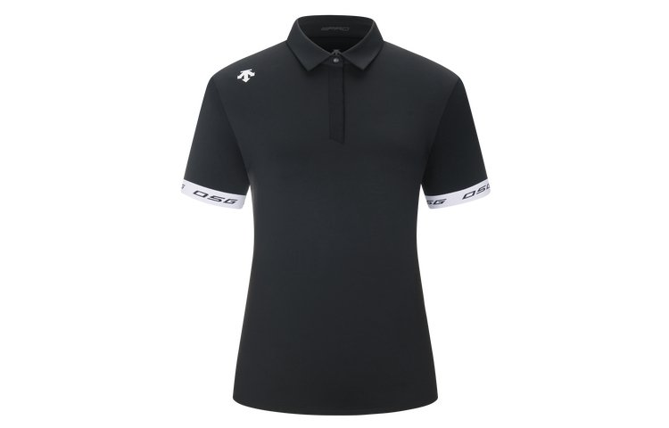 

Футболка поло GOLF PRO для женщин DESCENTE, BK-BLACK