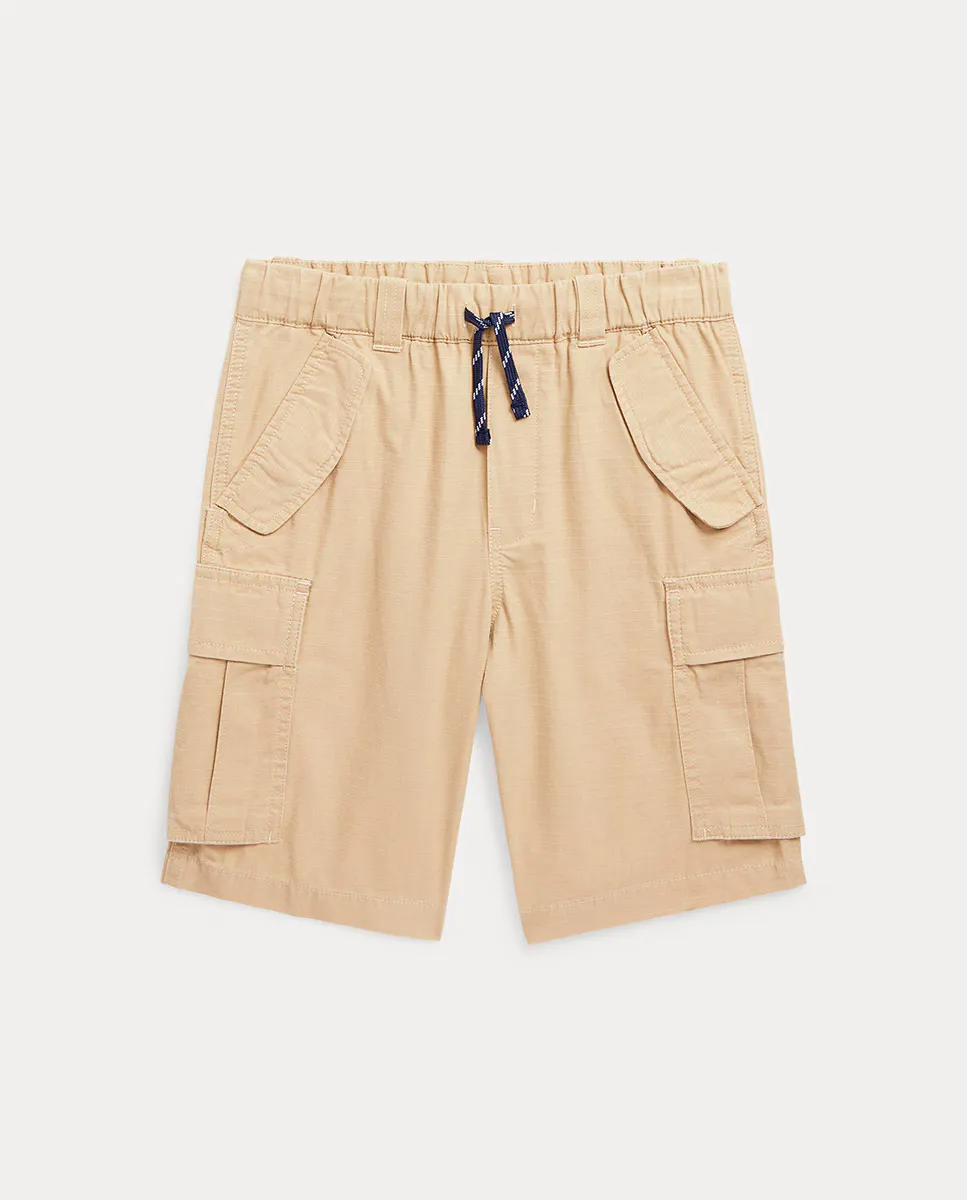 

Шорты-бермуды из хлопка для мальчиков Polo Ralph Lauren, бежевый