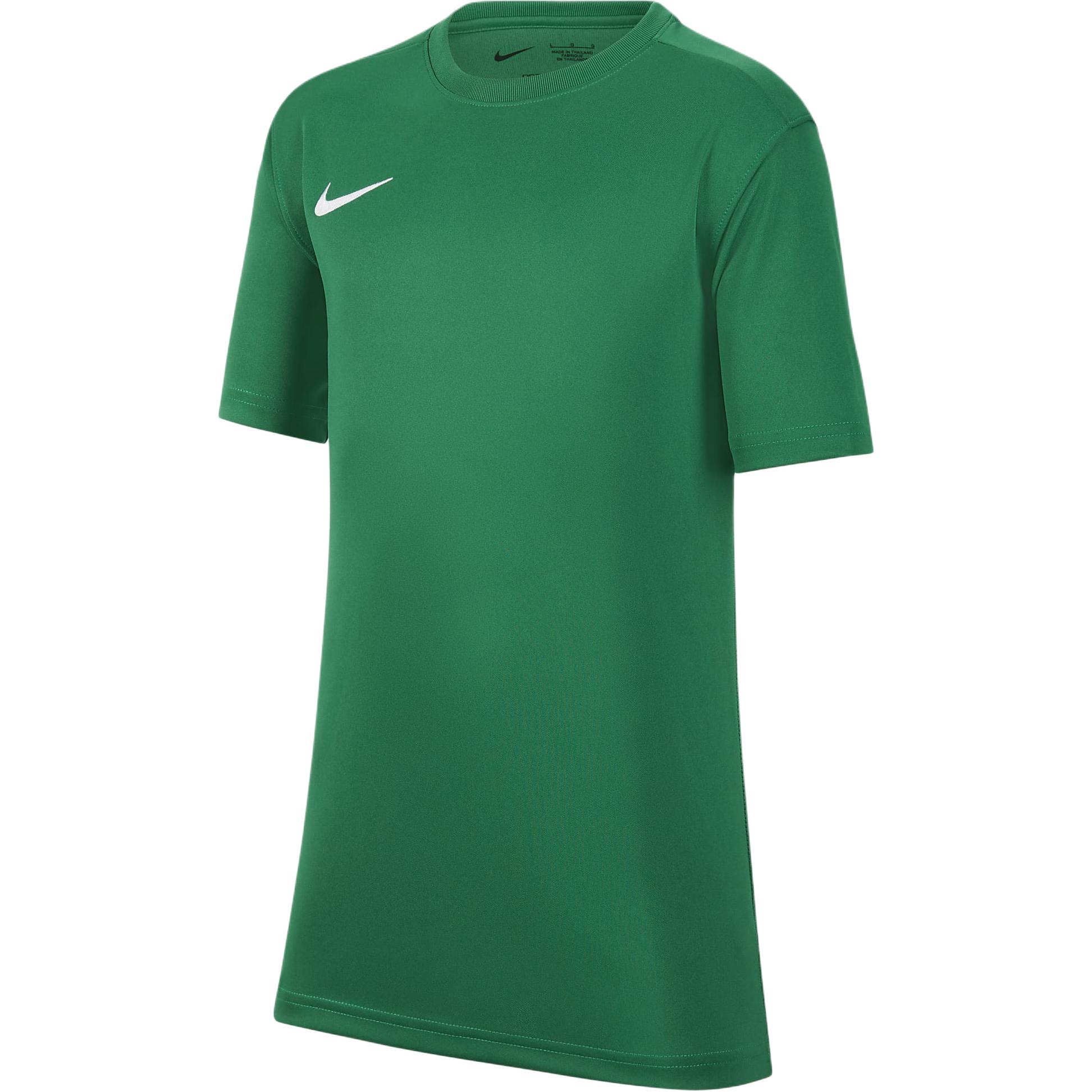 Nike Футболка Dri Fit сосна зеленая/белая для подростков — фото 3