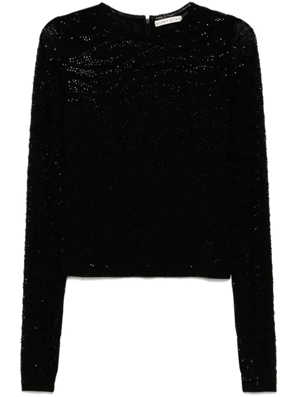 

Alice + olivia топ Delaina, черный