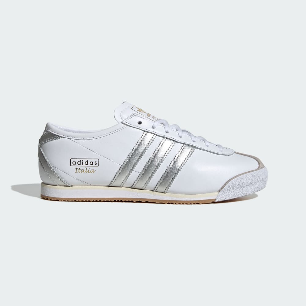 

Кроссовки Adidas Italia 70s Shoes, цвет Cloud White/Silver Metallic/Cream White