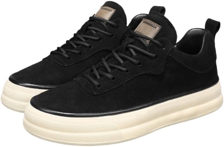 

Мужские модные кроссовки оверсайз однотонного цвета с низким верхом. Удобные шнурки с антискользящим эффектом. Тщательная текстура на верхней части. Мягкая и приятная на коже подкладка Clolinde, черный