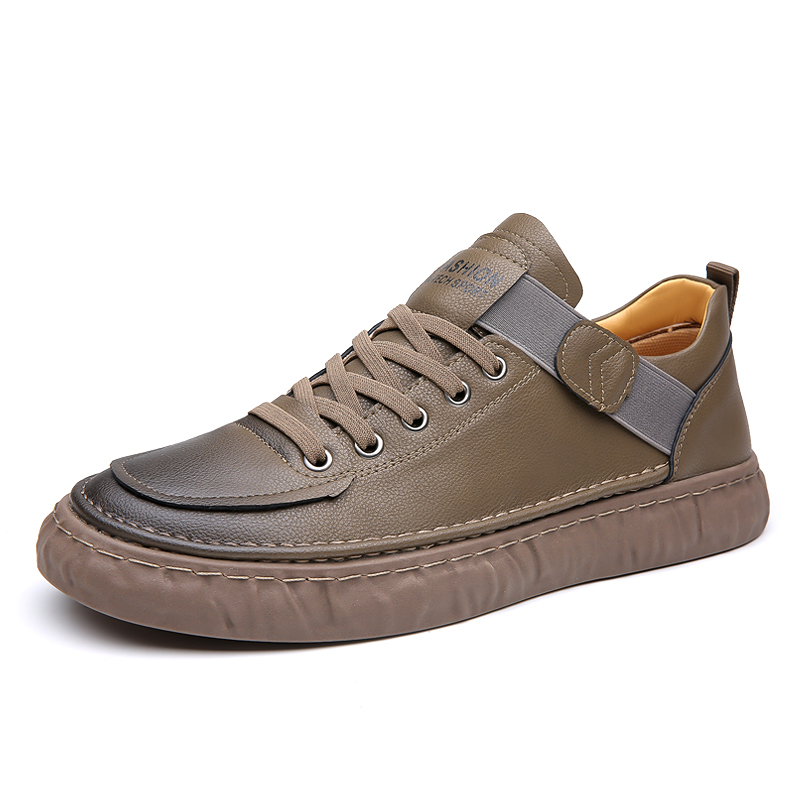 

Низкие скейтерские кроссовки мужские H2, хаки