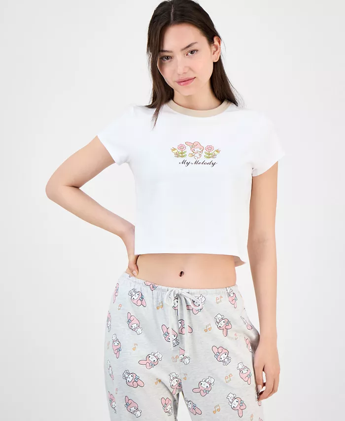 

Футболка с круглым вырезом My Melody от Junior Love Tribe, белый