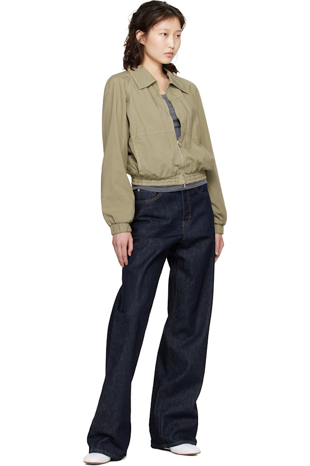Dries Van Noten Бежевая хлопковая куртка — фото 4