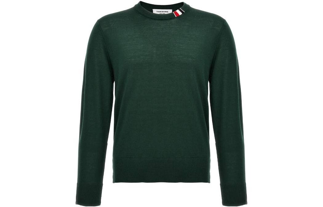 

Толстовка с полосками Rwb и детализацией THOM BROWNE, зеленая