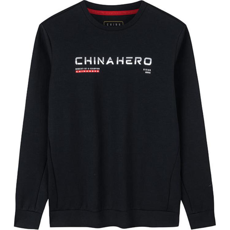 

ANTA Тренировочный свитшот Variety Collection мужской базовый black