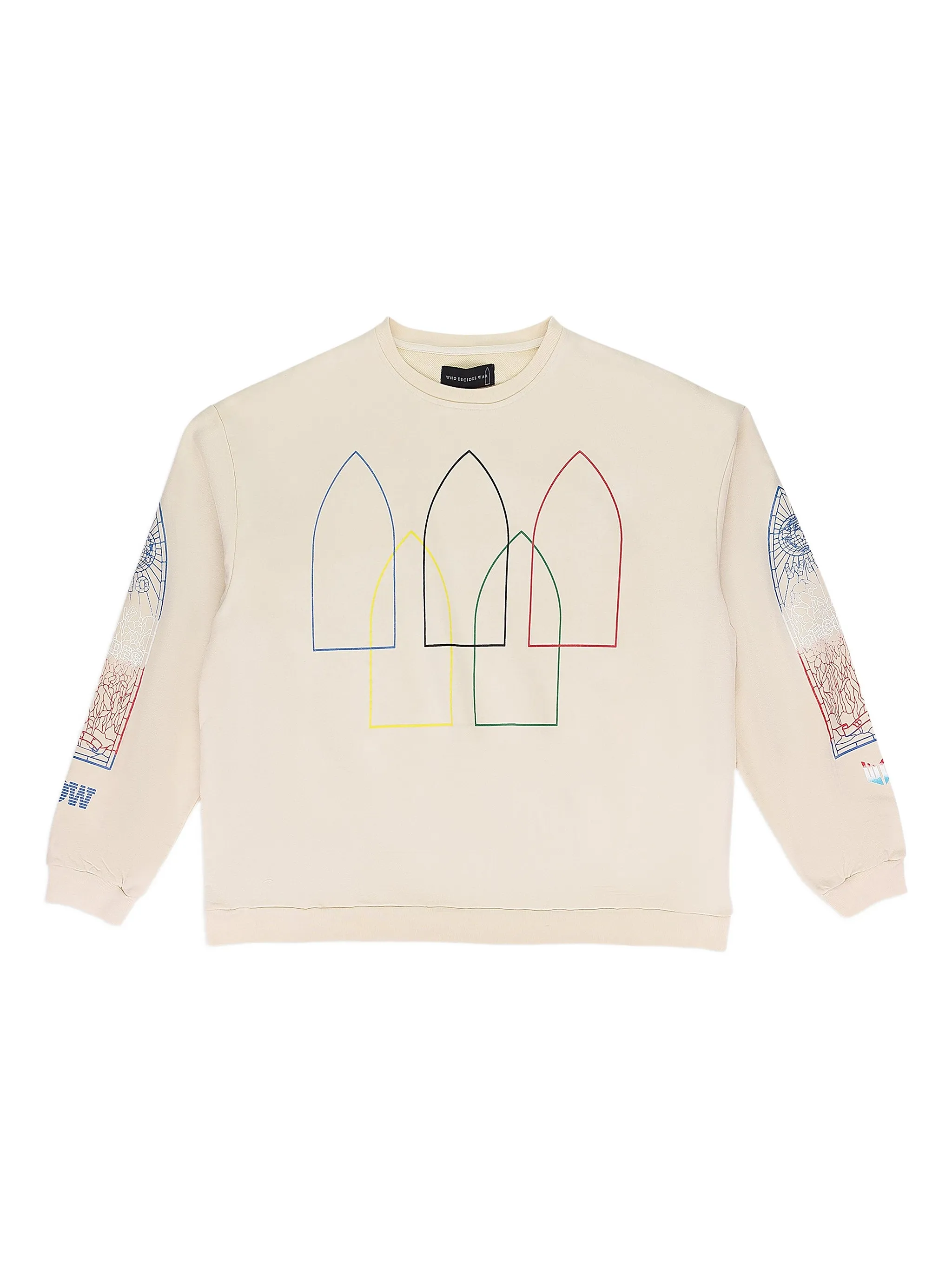 

Худи Intertwined Windows Who Decides War, нейтральный