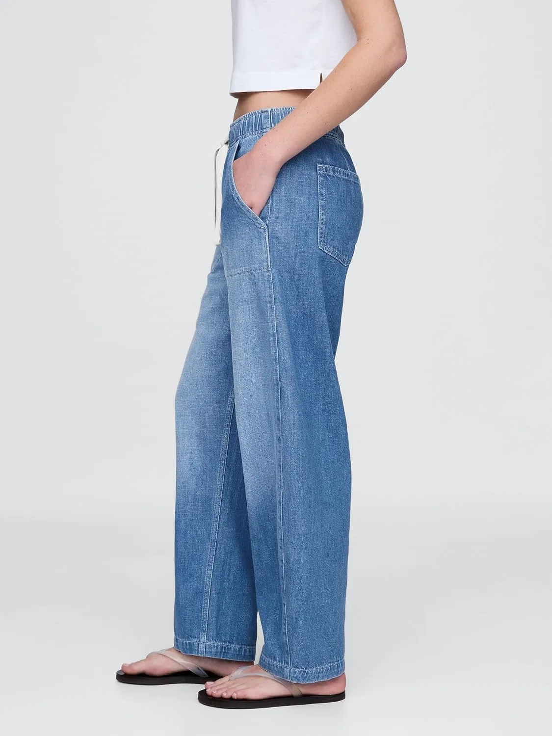 Джинсы GAP, Medium Indigo — фото 3