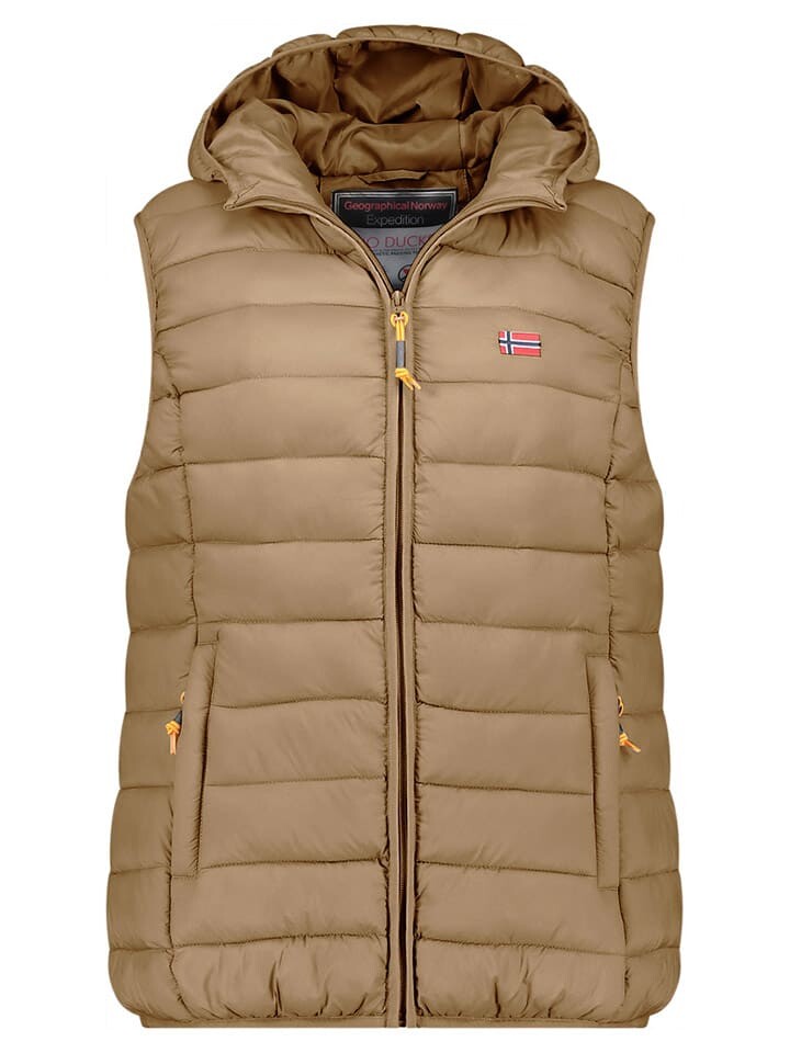 

Стеганый жилет Geographical Norway Steppweste Vatikolor, светло-коричневый