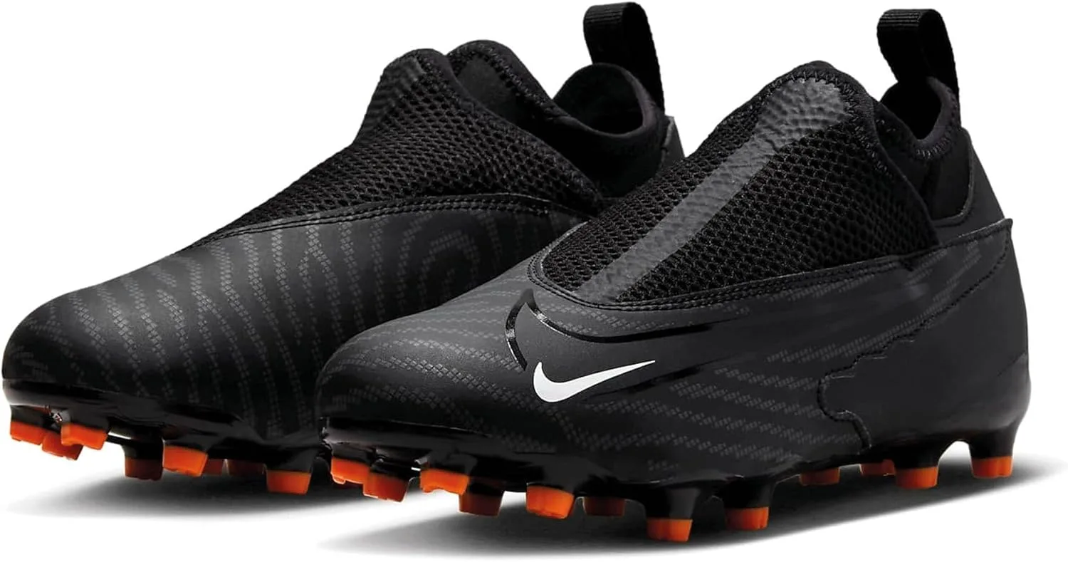 Кроссовки Nike Boys Jr Phantom Gx Academy Df Fg/Mg, белый/черный/серый — фото 3