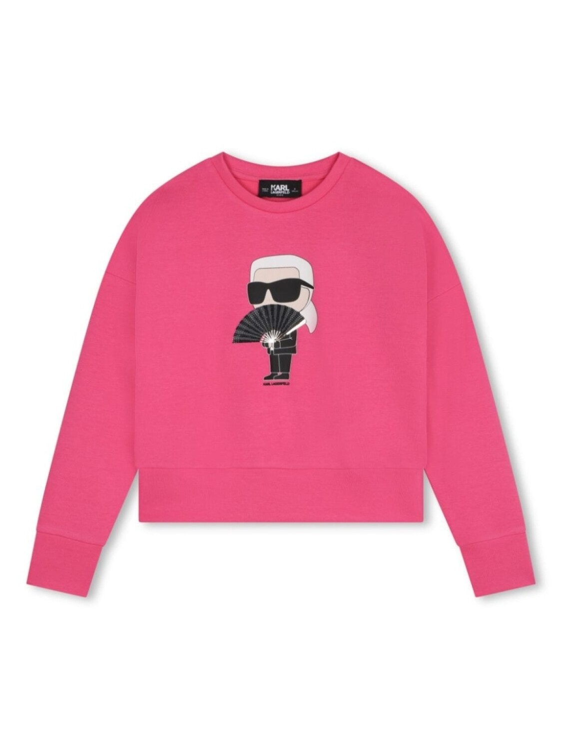 

Karl Lagerfeld Kids толстовка Ikonik Karl, розовый