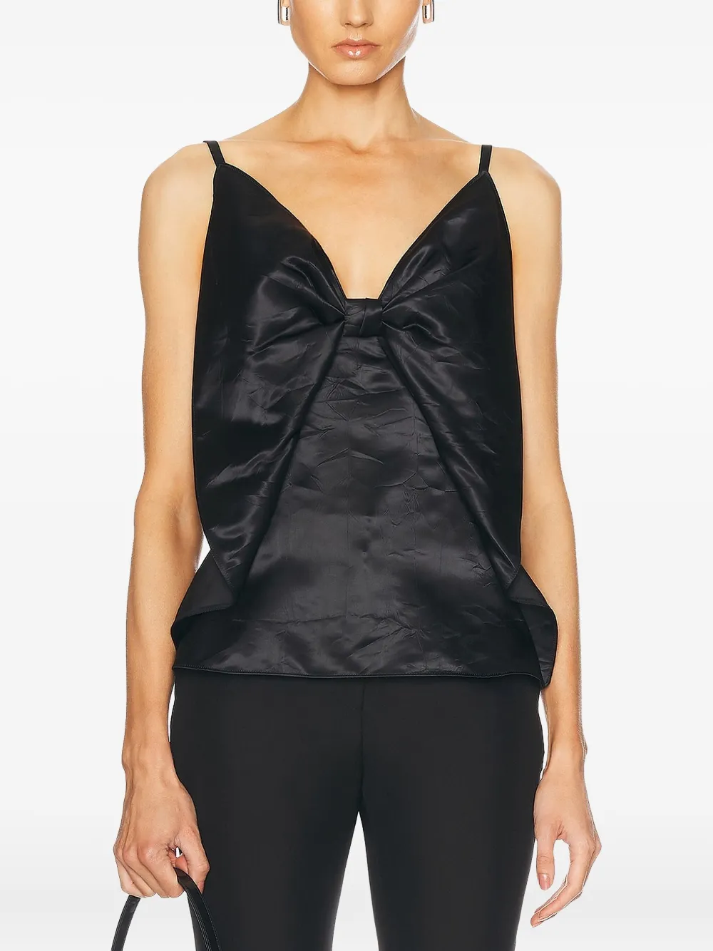 

Блузка с бантом Givenchy, черный
