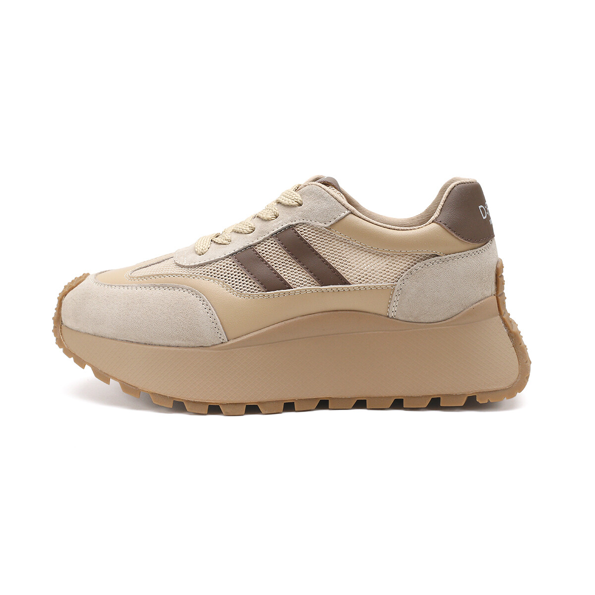 

Кроссовки D:FUSE SCANDINAVIA Skateboarding Shoes Women's Low-top Khaki/brown, коричневый