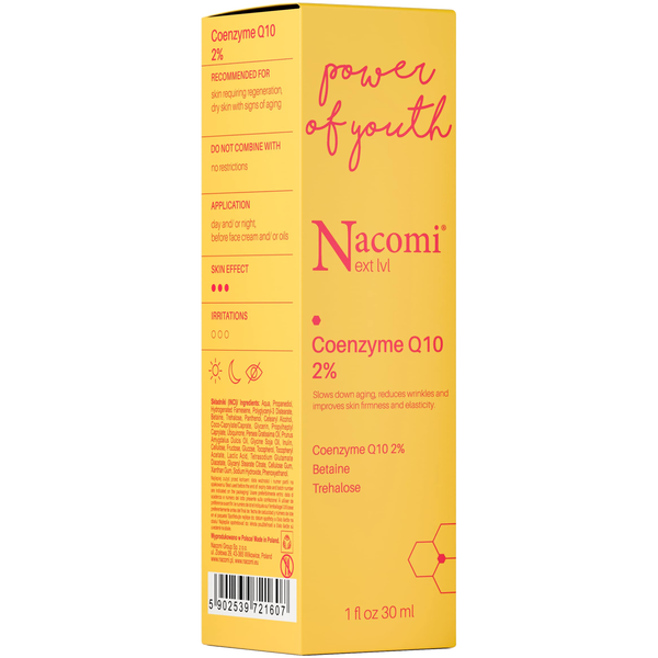 Крем для лица Nacomi — Коэнзим Q10 %, Next level koenzym q10, 30 мл — фото 3