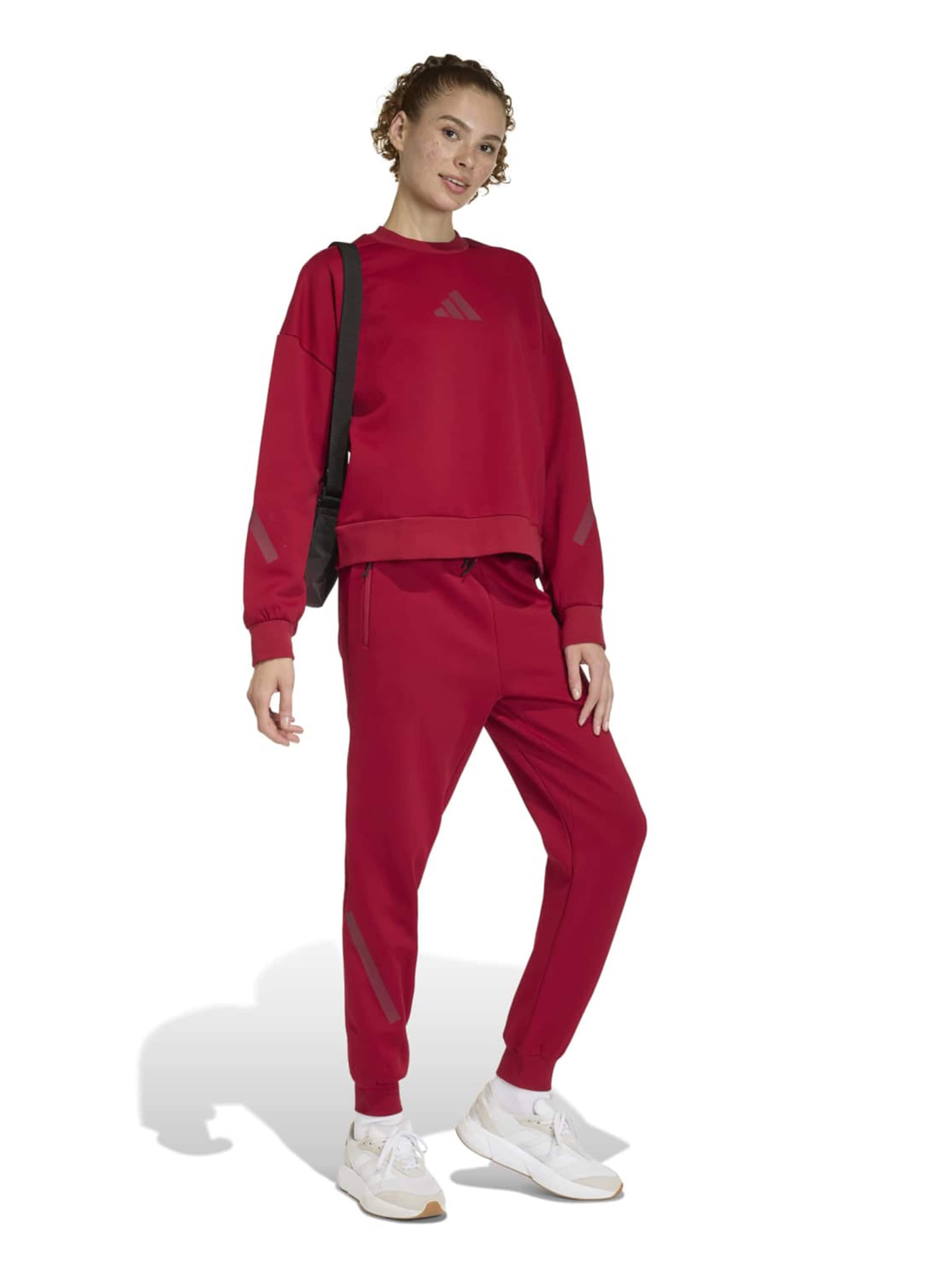 Adidas Sportswear Спортивный свитшот в цвете Blood Red — фото 3