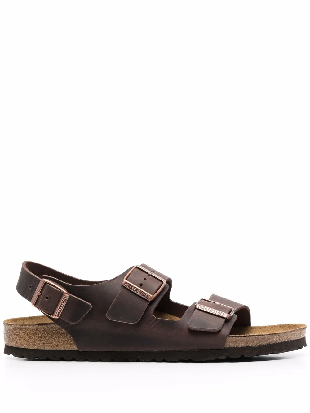 

Сандалии Arizona с пряжками BIRKENSTOCK, коричневый