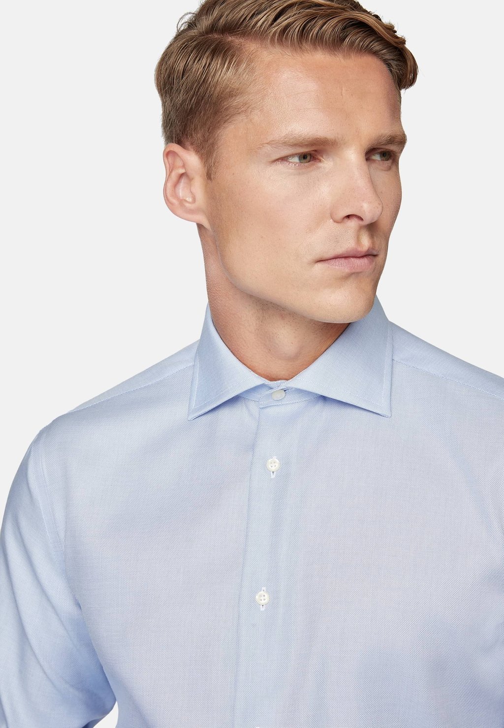 

Рубашка REGULAR FIT DOBBY Boggi Milano, светло-голубой