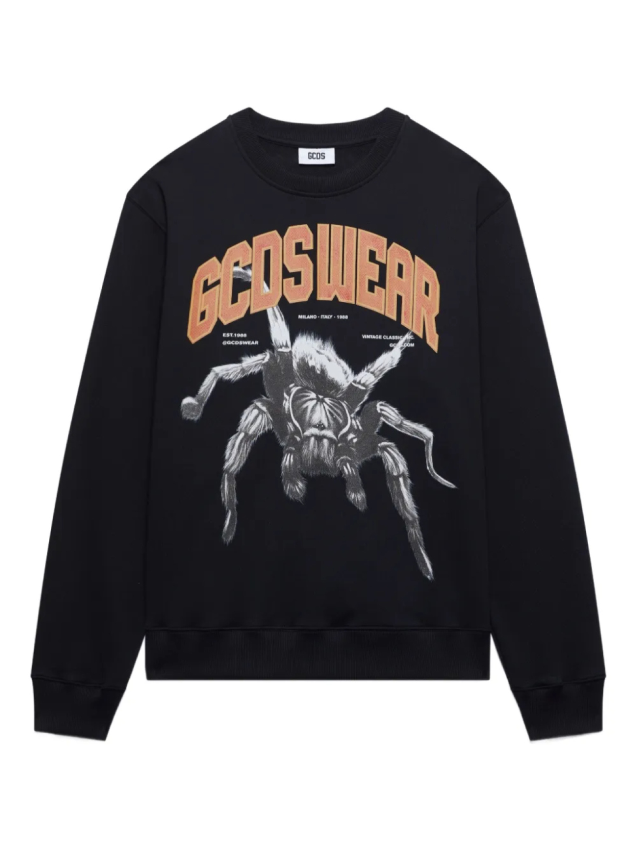 

Толстовка GCDS Spider, черный