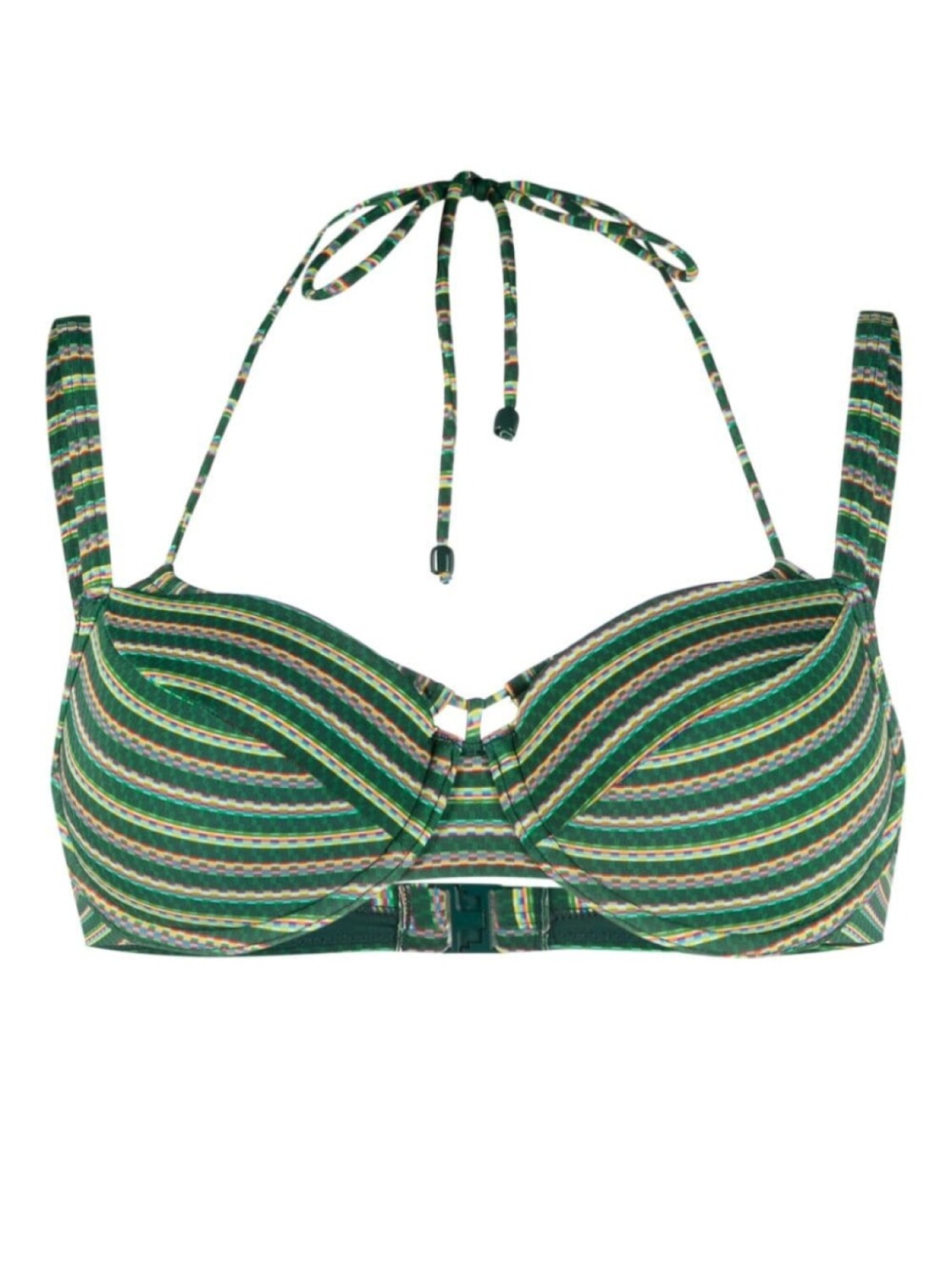 

Marlies Dekkers топ бикини Holi Vintage в полоску, зеленый