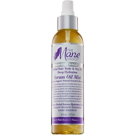 

Heavenly Halo Herbal Hair Tonic & Soy Milk Deep Hydration Serum Oil Mist 6 унций The Mane Choice