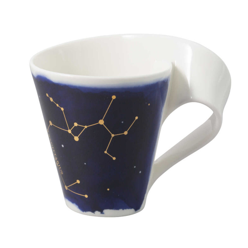

Кружка NewWave Stars с ручкой Стрелец/Стрелец 0,30 л Villeroy & Boch, белый/синий/золотой
