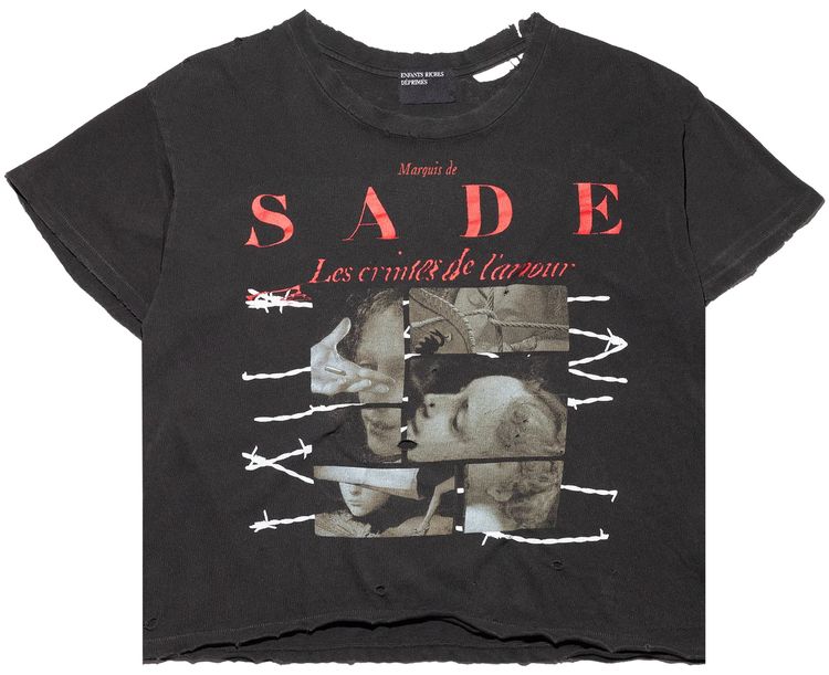 

Футболка Enfants Riches Déprimés Les Crimes De L'aMour «Thrashed Black», Черный, Футболка Enfants Riches Déprimés Les Crimes De L'aMour «Thrashed Black»