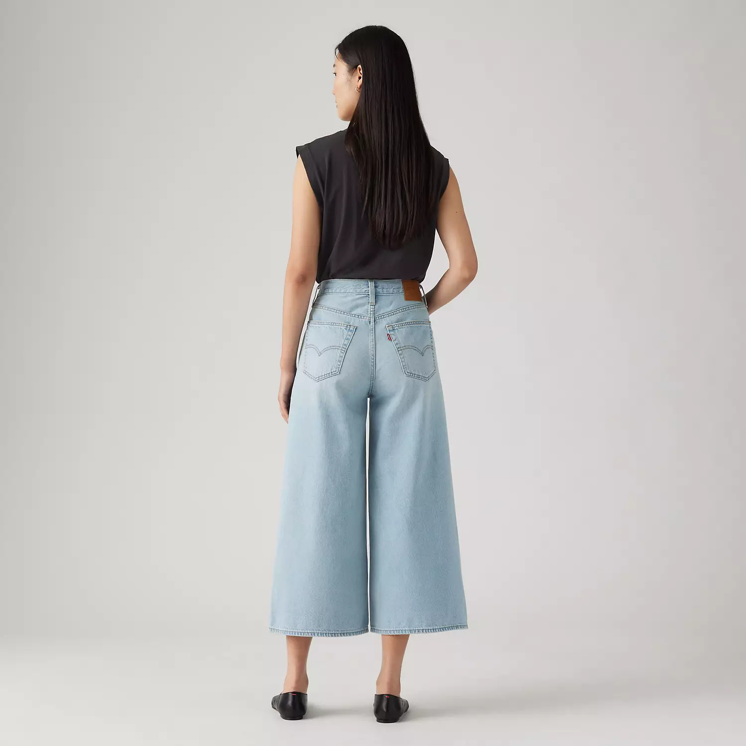 Женские джинсы-кюлоты XL Levi's, цвет Pick Sides No Tack - Medium Wash — фото 3