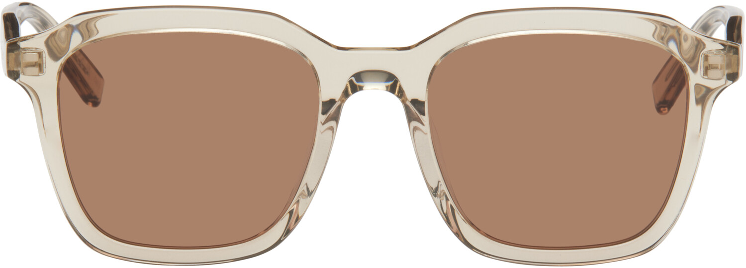 

Бежевые солнцезащитные очки SL 457 Saint Laurent