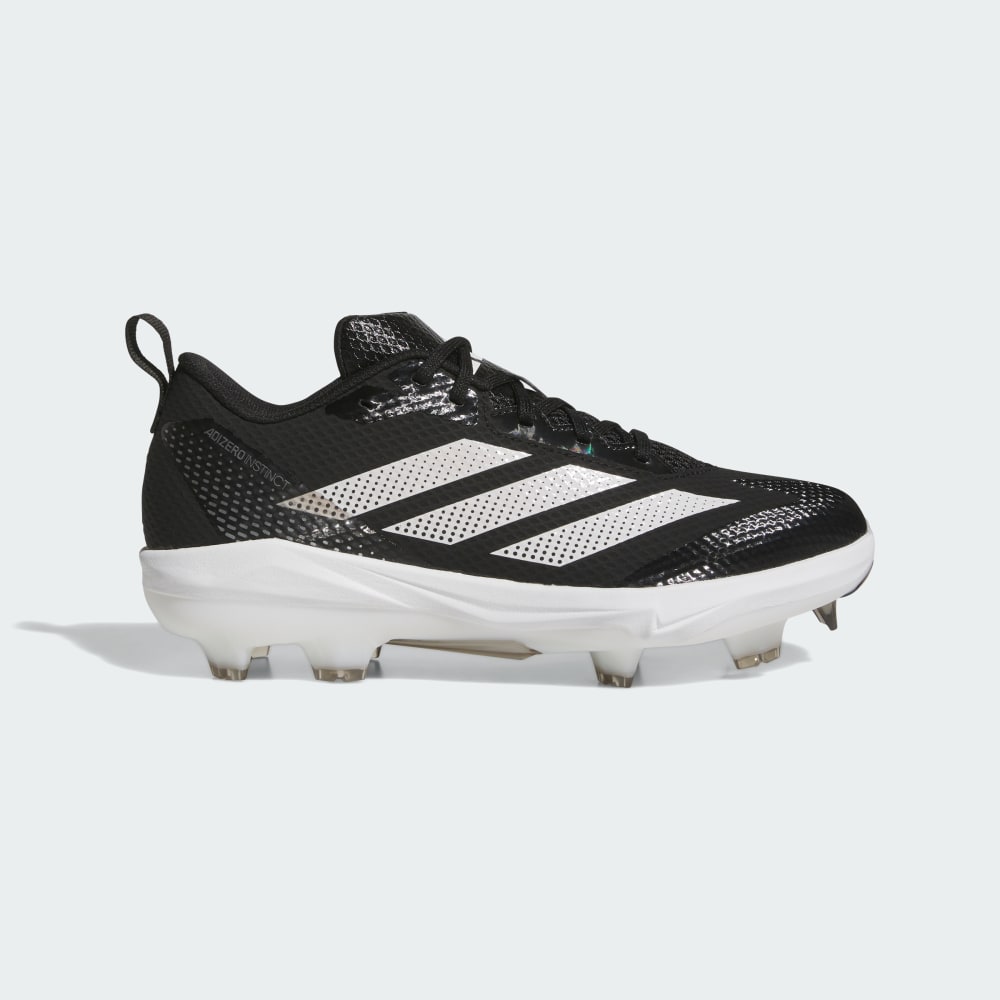 

Кроссовки Adidas Adizero Instinct 2.0 TPU Cleats, цвет Core Black/Cloud White/Silver Metallic