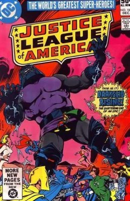 

Justice League of America #185 "JSA /New Gods/ Darkseid/Mr. Miracle X-over" (DC COMICS)