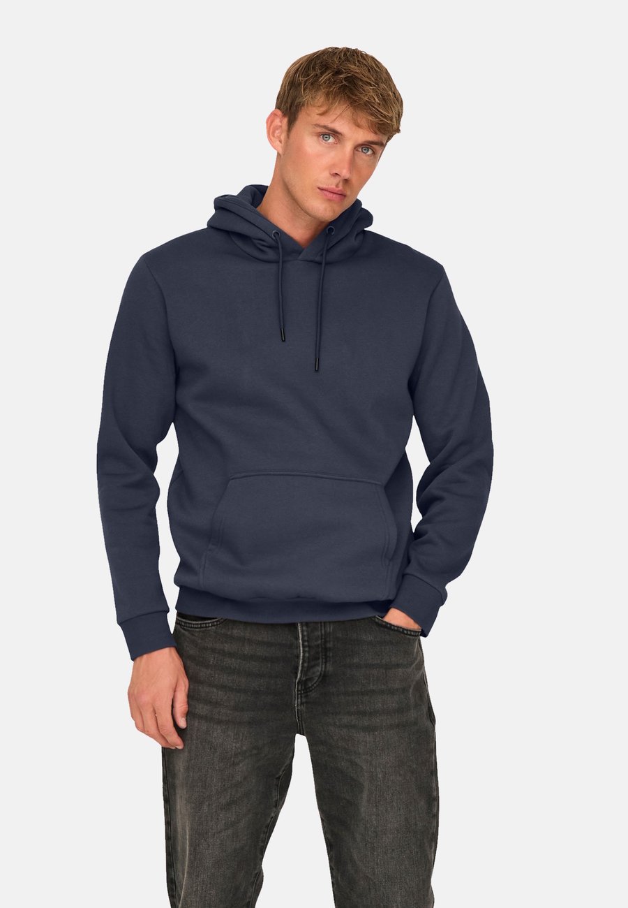 

Толстовка Only & Sons ONSCERES HOODIE, Dunkelblau/Dark Blue