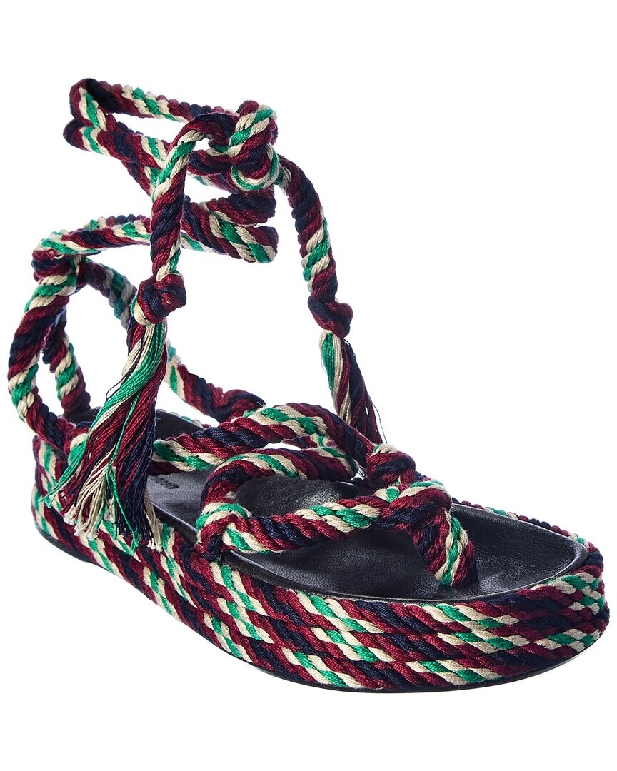 Сандалии Isabel Marant Erol Rope, серый