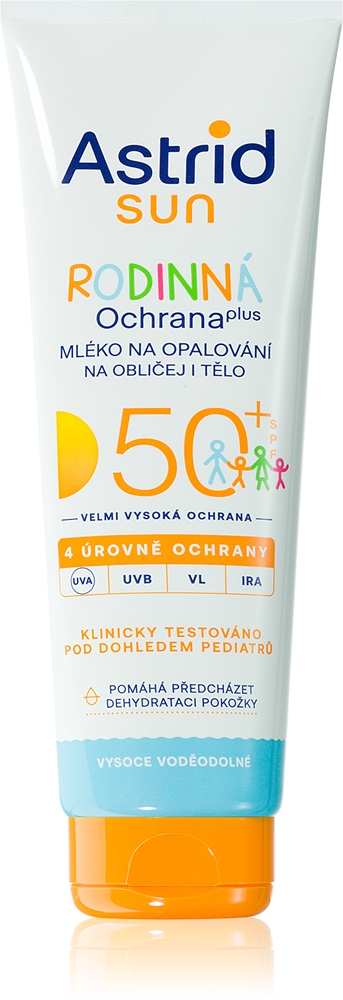 

Солнцезащитный лосьон для тела Sun Astrid, spf 50+ 250 мл