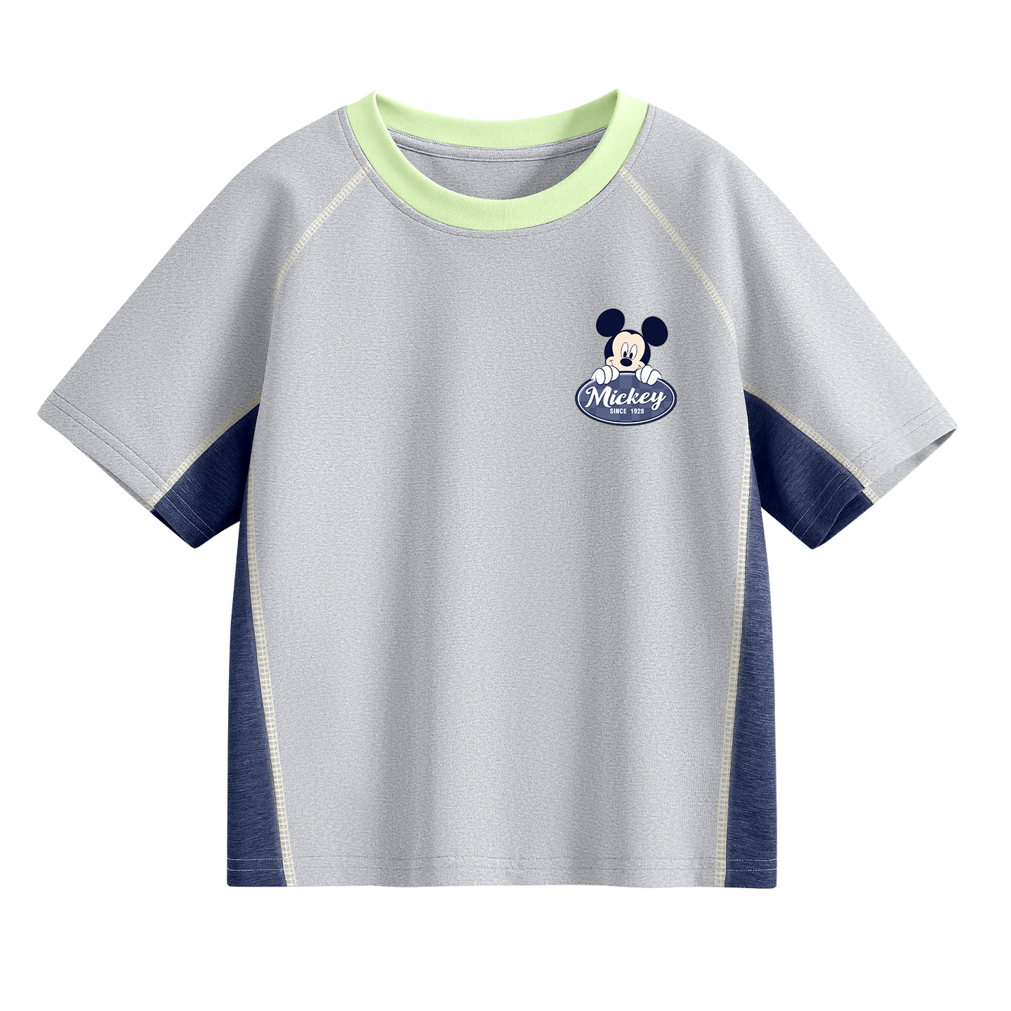 

Футболка детская Crew Neck тонкая Disney, di tanci k серый