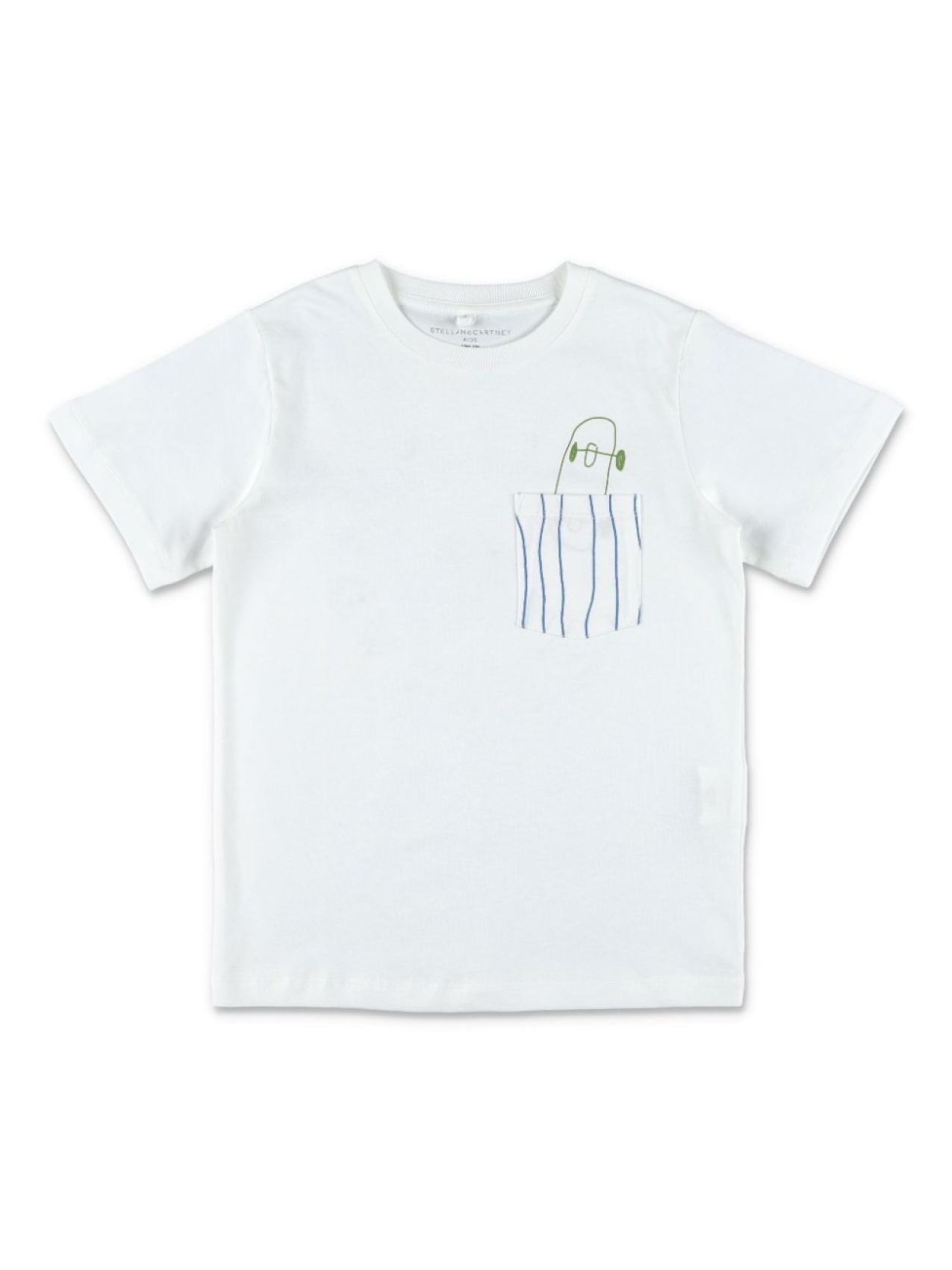 

Stella McCartney Kids футболка с принтом, белый