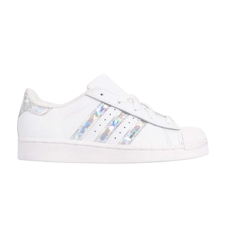 

Кроссовки Adidas Superstar J 'Diamond', серебряный