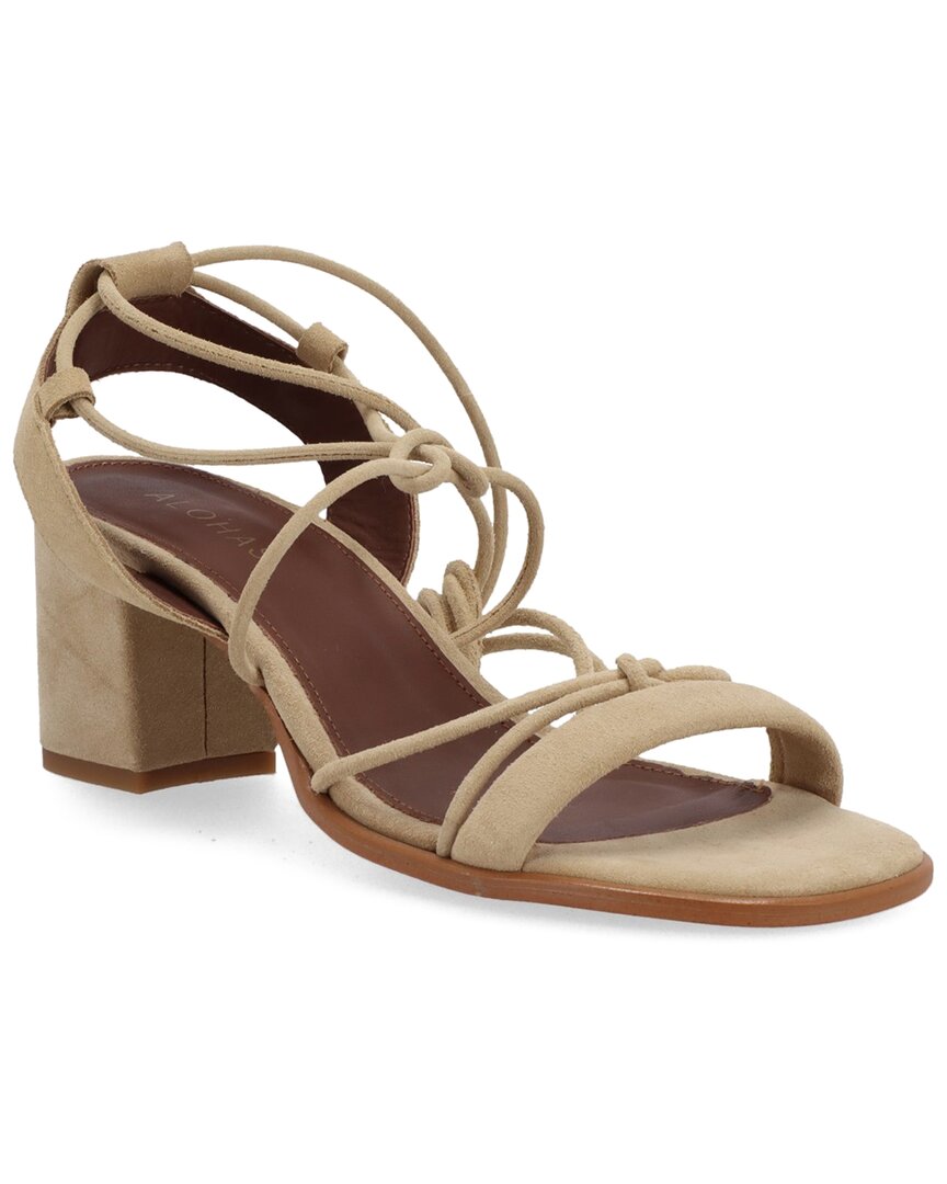 ALOHAS Sophie Leather Sandal, Sand