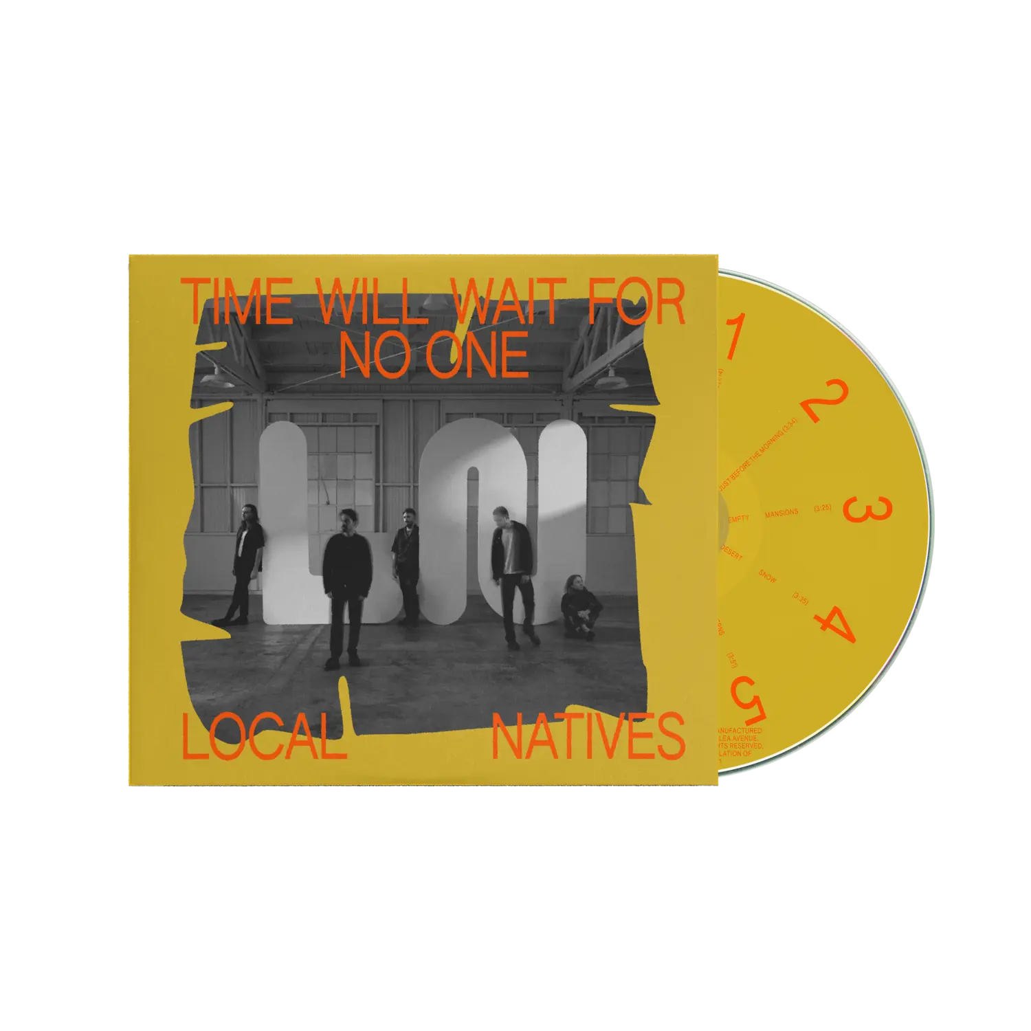 

Виниловая пластинка Time will wait for no one cd Local Natives