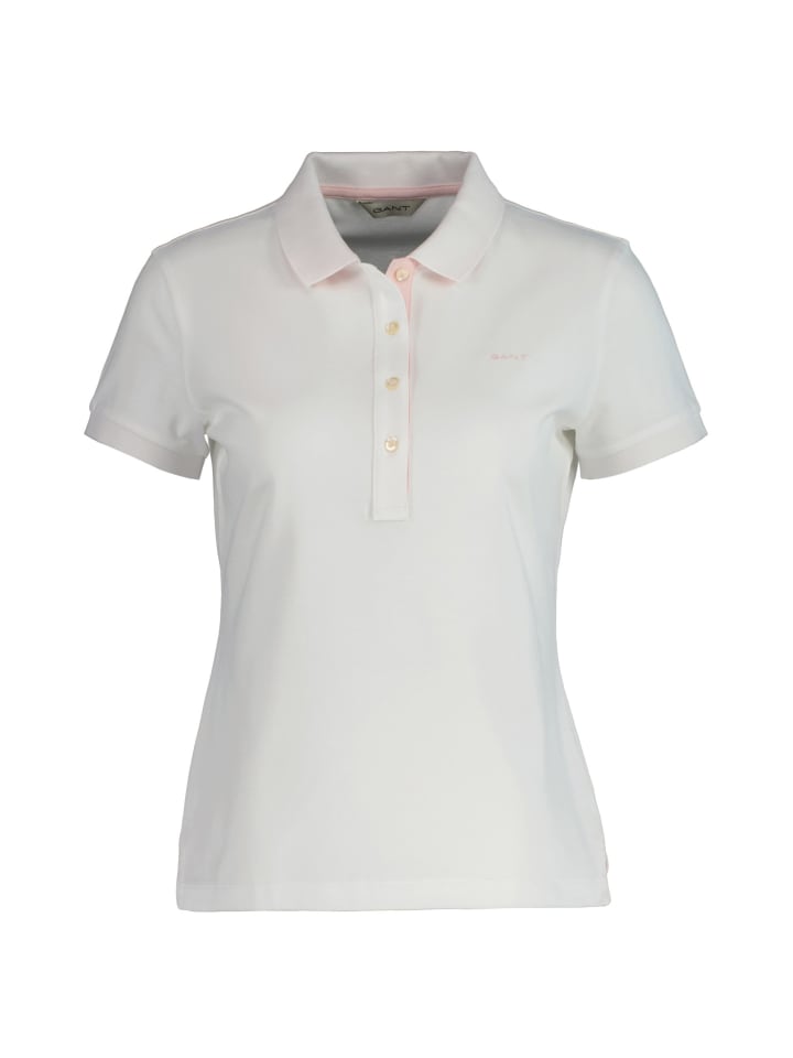 

Рубашка-поло, 1 упаковка, белого цвета Gant