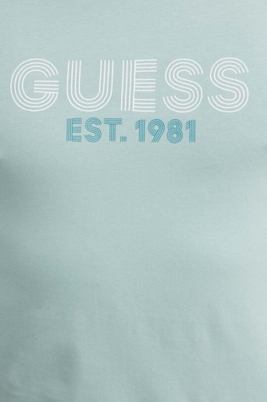 

Футболка Guess, бирюзовый