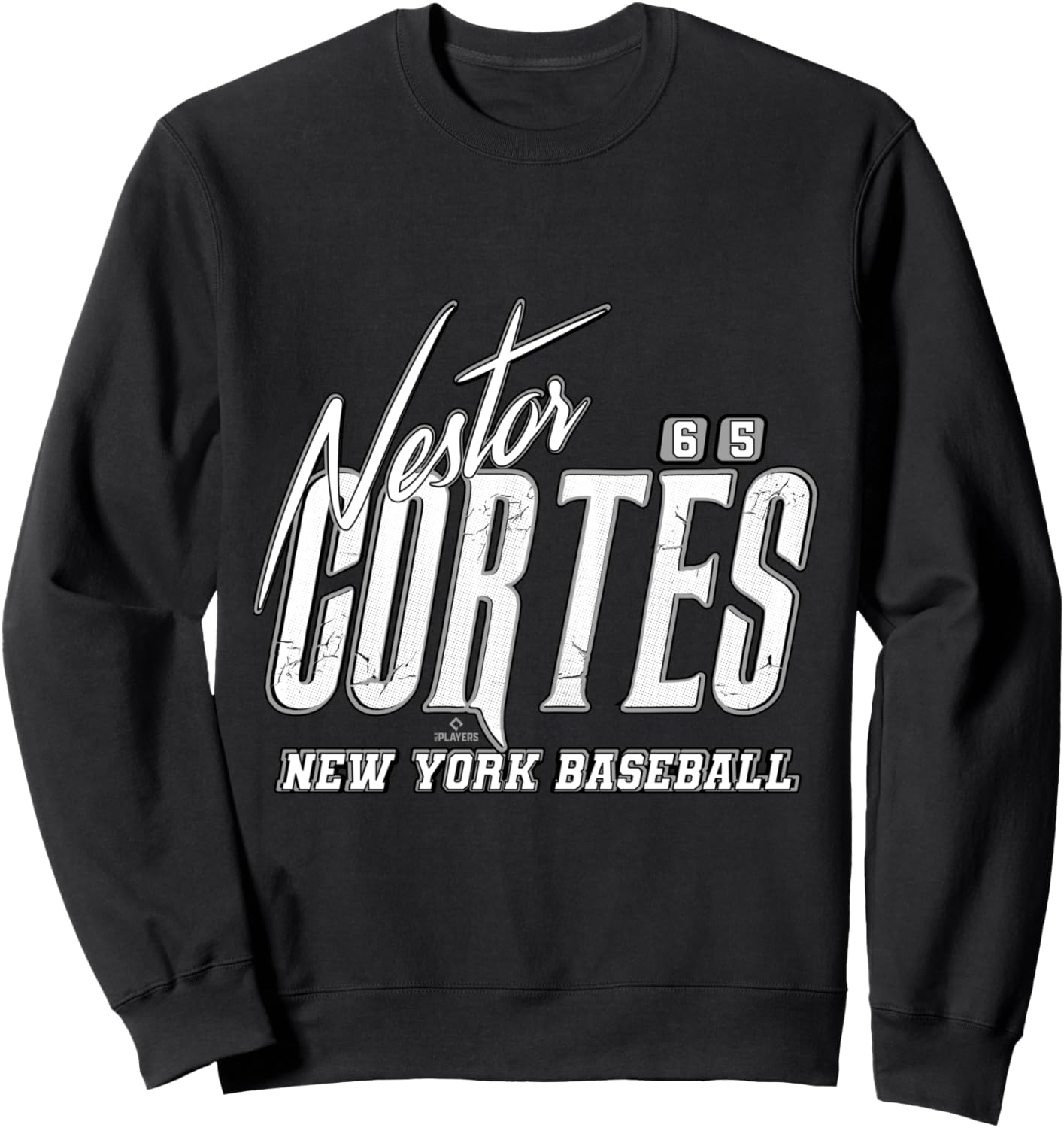 

Толстовка Nestor Cortes New York Baseball Rock MLBPA Ryno Sports, черный