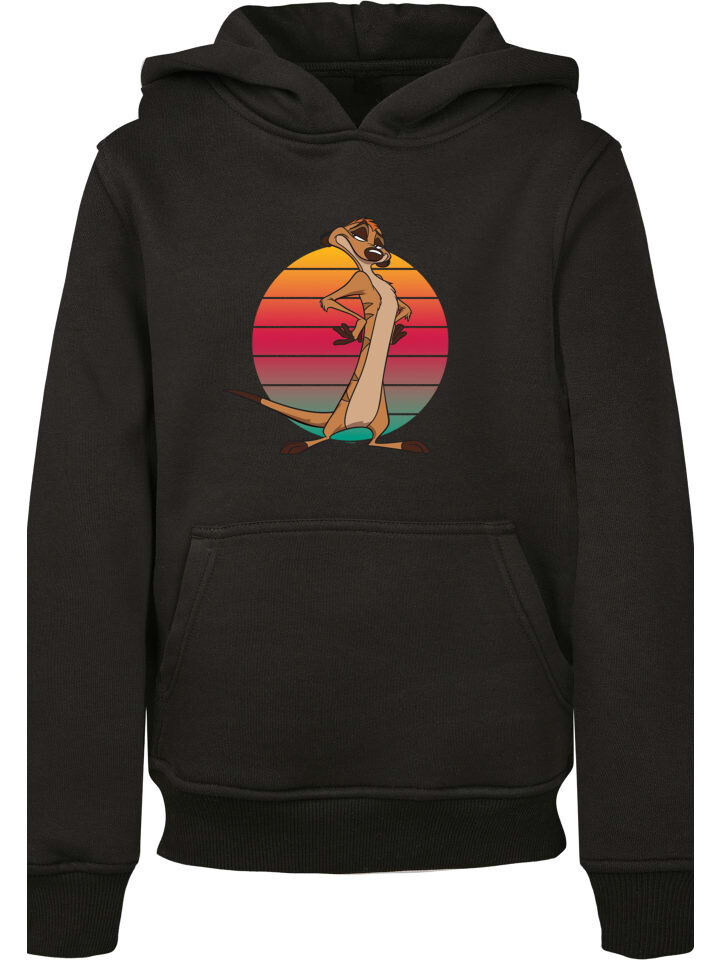 

Пуловер F4NT4STIC Disney König der Löwen Timon Sunset, черный