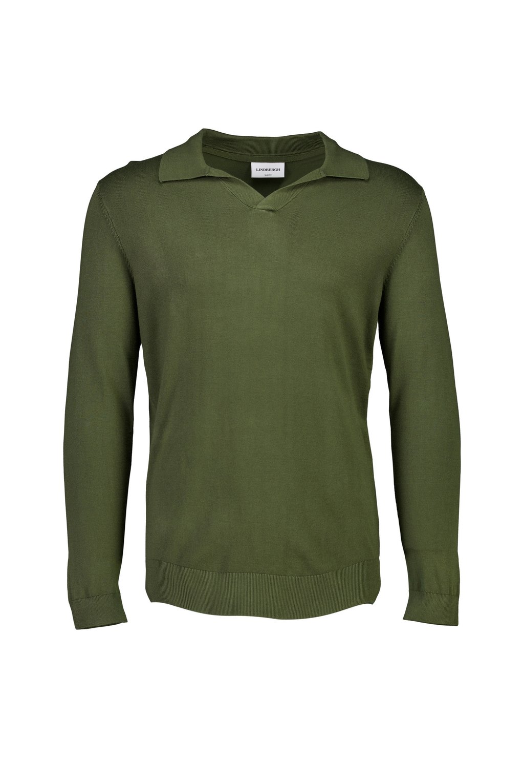 

Рубашка поло Long sleeved top Lindbergh, оливковый