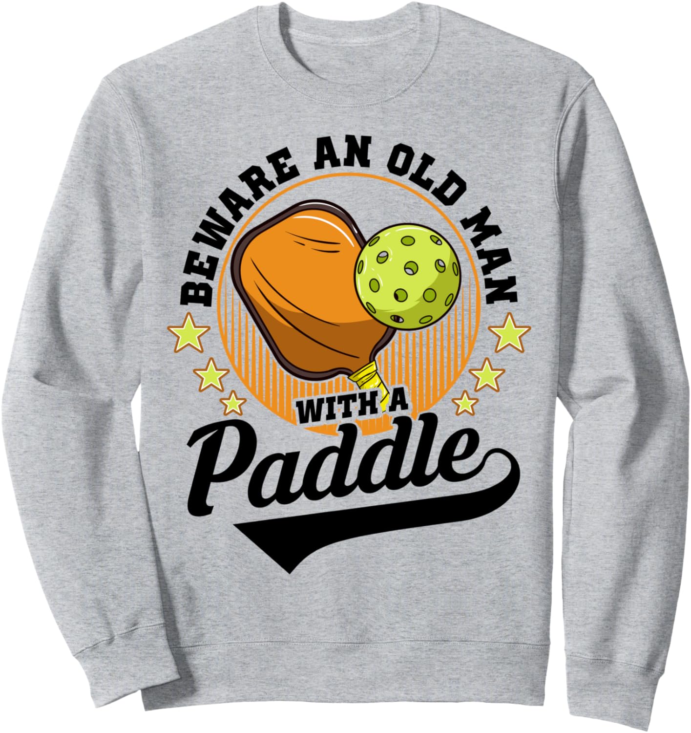 

Милая и забавная толстовка для игрока в пиклбол Four1Nine Pickleball Official, серый