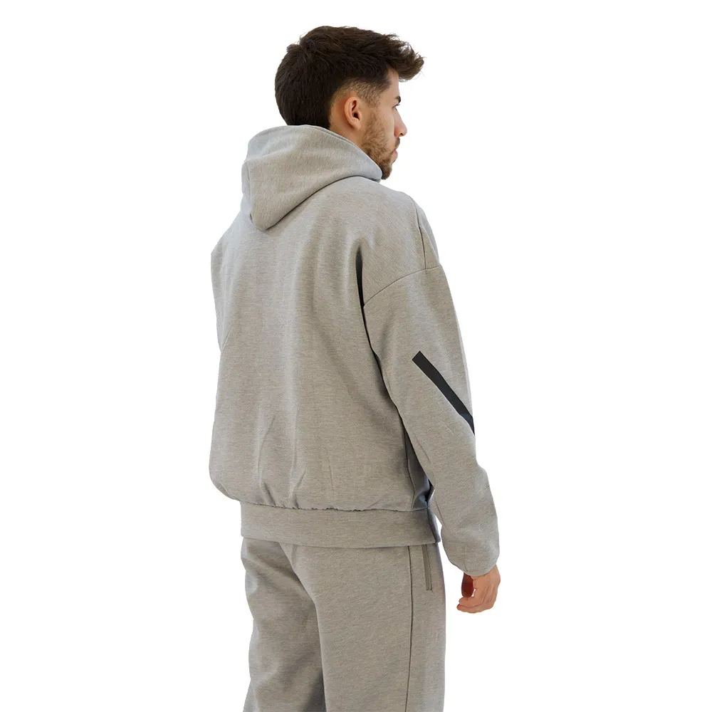 Худи adidas New Z.N.E, серый — фото 4