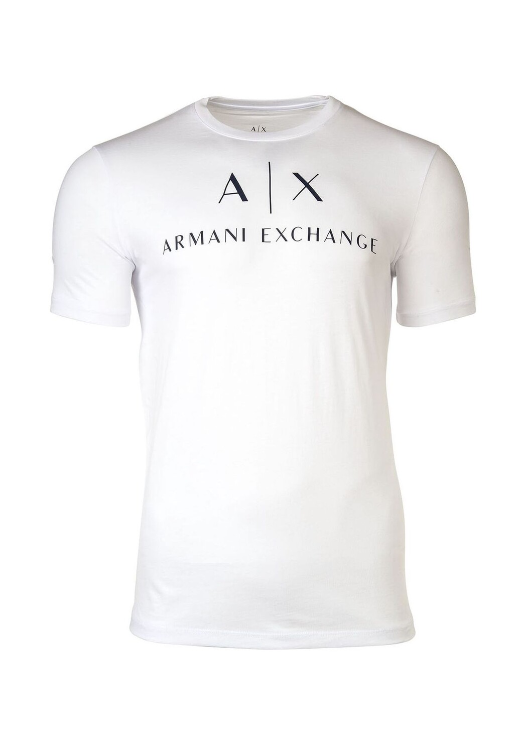 

Мужская футболка с надписью, круглый вырез, хлопок стрейч ARMANI EXCHANGE