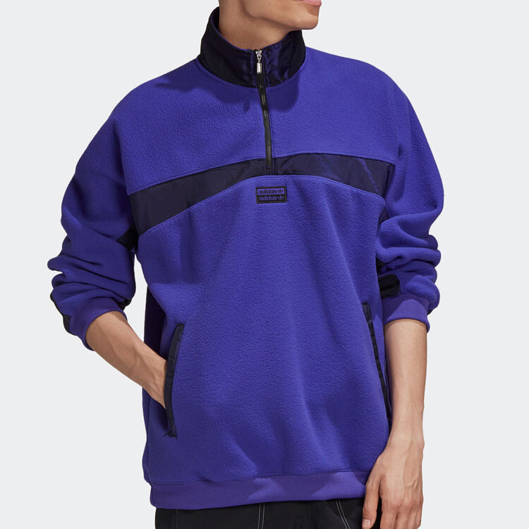PURPLE Толстовка мужская фиолетовая Adidas Originals, фиолетовый — фото 2
